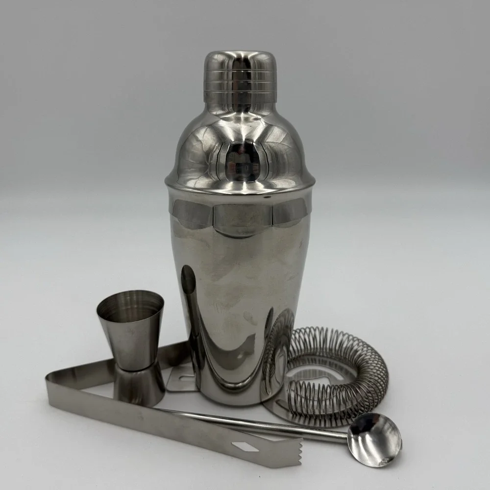5 Piece Cocktail Bar Tool Set Mixology Unbranded Drinks‎ Party Entertainment NEW